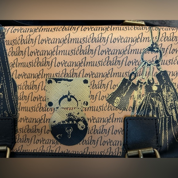 L.A.M.B. Leather crossbody messenger bag - Picture 2 of 10